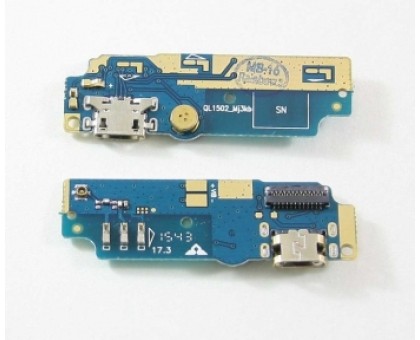 Шлейф Asus ZenFone Max ZC550KL с разъемом зарядки с микрофоном плата зарядки QL1503 версия B