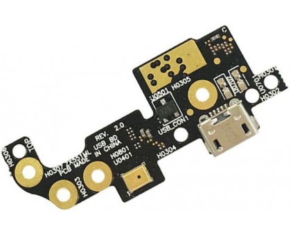 Шлейф Asus ZenFone Zoom ZX550ML/ZX551ML с разъемом зарядки с микрофоном плата зарядки
