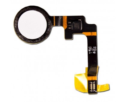 Шлейф Google Pixel 2 с сканером отпечатка пальца белого цвета Clearly White