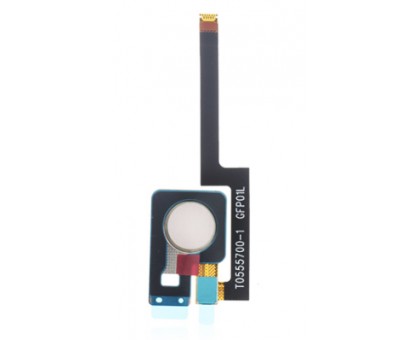 Шлейф Google Pixel 3 XL с сканером отпечатка пальца белого цвета Clearly White