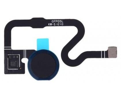 Шлейф Google Pixel 3a с сканером отпечатка пальца черного цвета Just Black