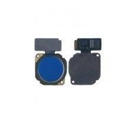 Шлейф Honor 10 Lite/P Smart 2019 с сканером отпечатка пальца синего цвета Sky Blue