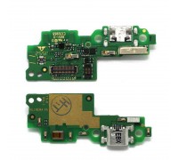 Шлейф Honor 5C/Honor 7 Lite с разъемом зарядки с микрофоном плата зарядки