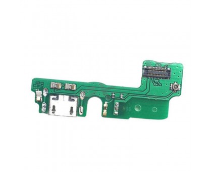 Шлейф Honor 6A с разъемом зарядки с микрофоном плата зарядки Micro USB