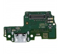 Шлейф Honor 6C/Nova Smart/Enjoy 6s с разъемом зарядки micro USB с микрофоном плата зарядки