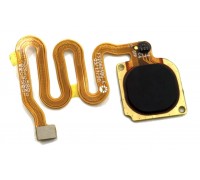 Шлейф Honor 6C Pro JMM-L22 с сканером отпечатка пальца черного цвета