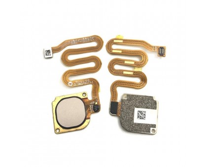 Шлейф Honor 6C Pro JMM-L22 с сканером отпечатка пальца золотистого цвета