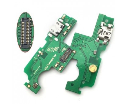 Шлейф Honor 6C Pro JMM-L22/V9 Play с разъемом зарядки с микрофоном плата зарядки оригинал