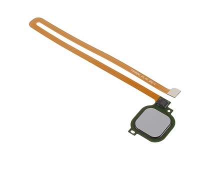 Шлейф Honor 6X BLN-L21/Mate 9 Lite/GR5 2017/Honor V8 с сканером отпечатка пальца серебристого цвета