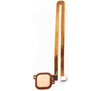 Шлейф Honor 6X BLN-L21/Mate 9 Lite/GR5 2017/Honor V8 с сканером отпечатка пальца золотистого цвета