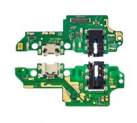 Шлейф Honor 7X Dual Sim BND-L21 с разъемом зарядки с разъемом наушников с микрофоном плата зарядки micro USB