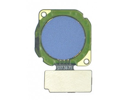 Шлейф Honor 7X Dual Sim BND-L21 с сканером отпечатка пальца синего цвета