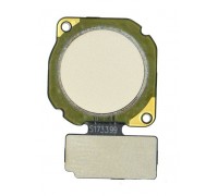 Шлейф Honor 7X Dual Sim BND-L21 с сканером отпечатка пальца золотистого цвета