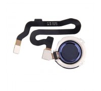 Шлейф Honor 8 с сканером отпечатка пальца синего цвета