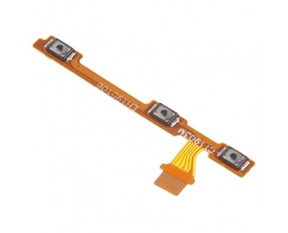 Шлейф Honor 8A/Honor 8A Pro/Honor Play 8A/Y6 2019/Y6 Pro 2019/Enjoy 9E с кнопкой включения с кнопками регулировки громкости