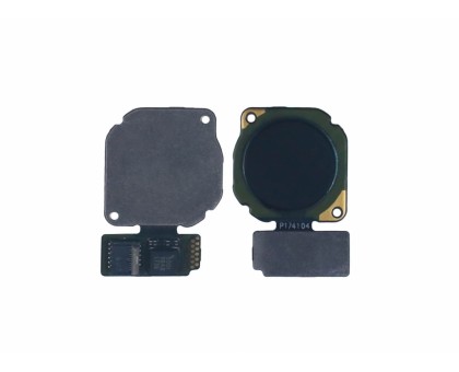 Шлейф Honor 8A/Y6 2019 с сканером отпечатка пальца черного цвета