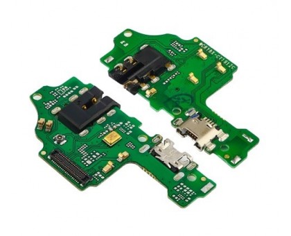 Шлейф Honor 8X с разъемом зарядки с разъемом наушников с микрофоном плата зарядки micro USB