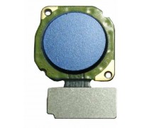 Шлейф Honor 8X с сканером отпечатка пальца синего цвета