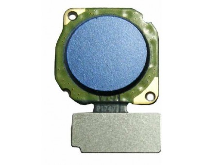 Шлейф Honor 8X с сканером отпечатка пальца синего цвета