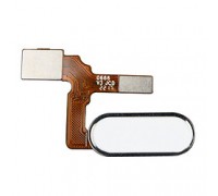 Шлейф Honor 9 с сканером отпечатка пальца белого цвета