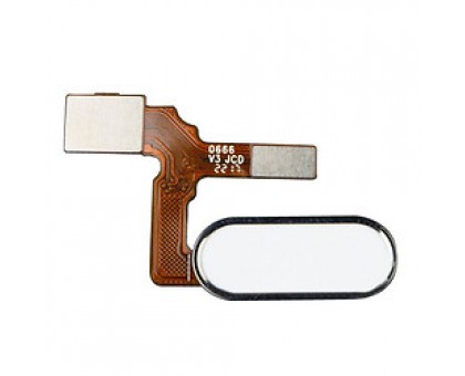 Шлейф Honor 9 с сканером отпечатка пальца белого цвета