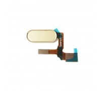 Шлейф Honor 9 с сканером отпечатка пальца золотистого цвета