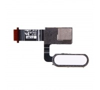 Шлейф HTC 10 Lifestyle/One M10 с кнопкой меню (Home) белого цвета