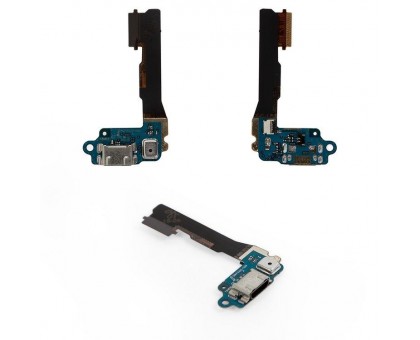 Шлейф HTC 601n One mini с разъемом зарядки с микрофоном