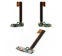 Шлейф HTC 802w One M7 Dual Sim с разъемом зарядки с микрофоном