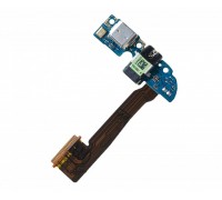 Шлейф HTC One M8 Dual Sim/M8s с разъемом зарядки с разъемом наушников с микрофоном 32 ГБ версия (на два разъема антенны)