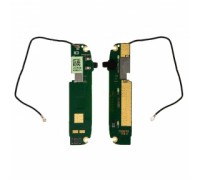 Шлейф HTC T328w Desire V с микрофоном с подсветкой кнопок