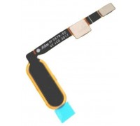 Шлейф HTC U11 с сканером отпечатка пальца черного цвета