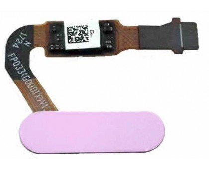 Шлейф Huawei Mate 10 (ALP-L09/ALP-L29)/Honor V10/P20/P20 Pro/Nova 2s с сканером отпечатка пальца розового цвета