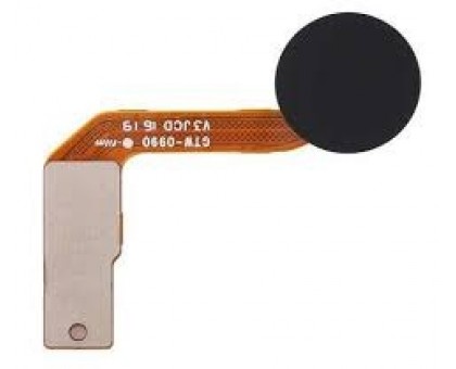 Шлейф Huawei Mate 20 HMA-L09/HMA-L29 с сканером отпечатка пальца черного цвета