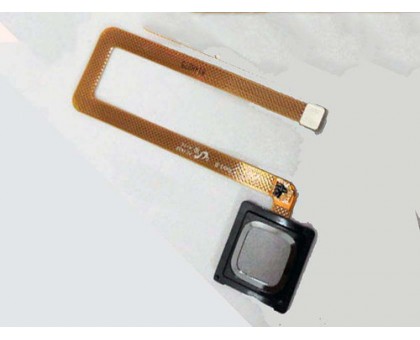 Шлейф Huawei Mate 7 Ascend с сканером отпечатка пальца серого цвета
