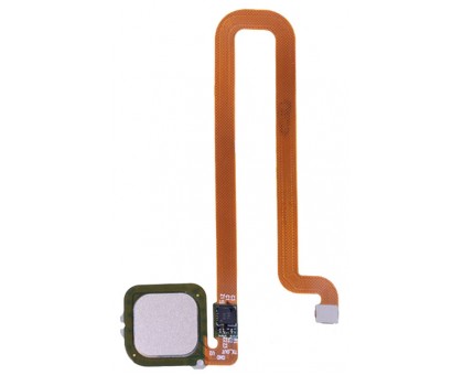 Шлейф Huawei Mate 8 (NXT-L09/NXT-L29A) с сканером отпечатка пальца серебристого цвета