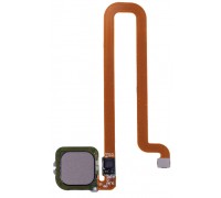 Шлейф Huawei Mate 8 (NXT-L09/NXT-L29A) с сканером отпечатка пальца серого цвета