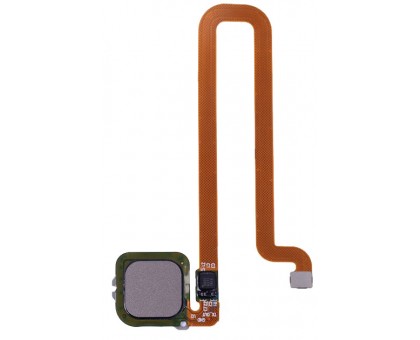 Шлейф Huawei Mate 8 (NXT-L09/NXT-L29A) с сканером отпечатка пальца серого цвета