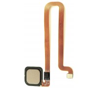 Шлейф Huawei Mate 8 (NXT-L09/NXT-L29A) с сканером отпечатка пальца золотистого цвета