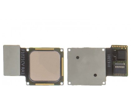 Шлейф Huawei Mate 9 (MHA-L09/MHA-L29/MHA-AL00) с сканером отпечатка пальца золотистого цвета