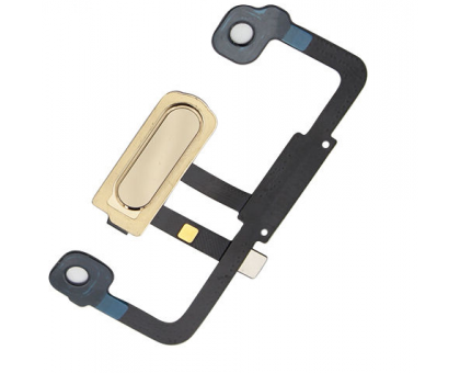 Шлейф Huawei Mate 9 Pro/Mate 9 Porsche Design с сканером отпечатка пальца золотистого цвета