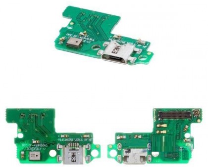 Шлейф Huawei Nova Lite 2017 (SLA-L22)/Y6 Pro 2017 (SLA-L02/SLA-L03/SLA-L22)/P9 Lite mini с разъемом зарядки с
