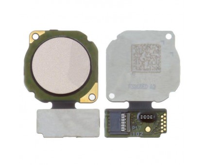 Шлейф Huawei Nova Lite 2017 (SLA-L22)/Y6 Pro 2017 (SLA-L02/SLA-L03/SLA-L22)/P9 Lite mini с сканером отпечатка пальца серебристого цвета