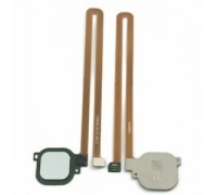 Шлейф Huawei Nova Plus (MLA-L01/MLA-L11) с сканером отпечатка пальца серого цвета