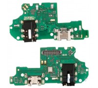 Шлейф Huawei P Smart 2019/P Smart Plus 2019 с разъемом зарядки с разъемом наушников с микрофоном плата зарядки