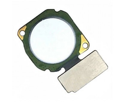 Шлейф Huawei P Smart (FIG-L31/FIG-LX1)/Enjoy 7s с сканером отпечатка пальца белого цвета