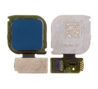 Шлейф Huawei P10 Lite (WAS-L21) с сканером отпечатка пальца синего цвета