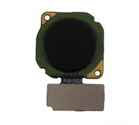 Шлейф Huawei P20 Lite Dual Sim (ANE-L21)/Nova 3e/P Smart Plus (INE-LX1) с сканером отпечатка пальца черного цвета