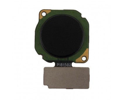 Шлейф Huawei P20 Lite Dual Sim (ANE-L21)/Nova 3e/P Smart Plus (INE-LX1) с сканером отпечатка пальца черного цвета