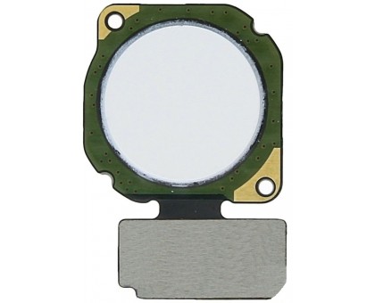 Шлейф Huawei P20 Lite Dual Sim (ANE-L21)/Nova 3e/P Smart Plus (INE-LX1) с сканером отпечатка пальца серебристого цвета